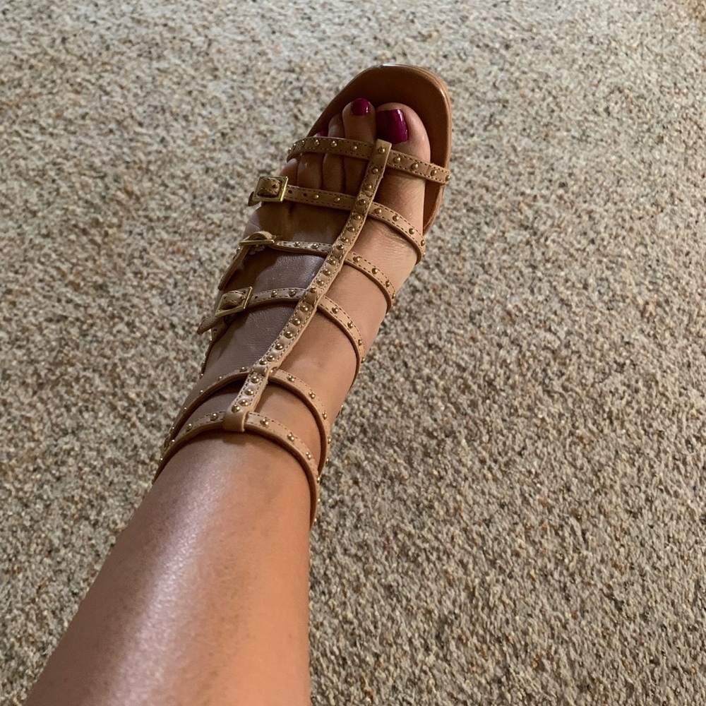 Sexy Cream Color Sandals
